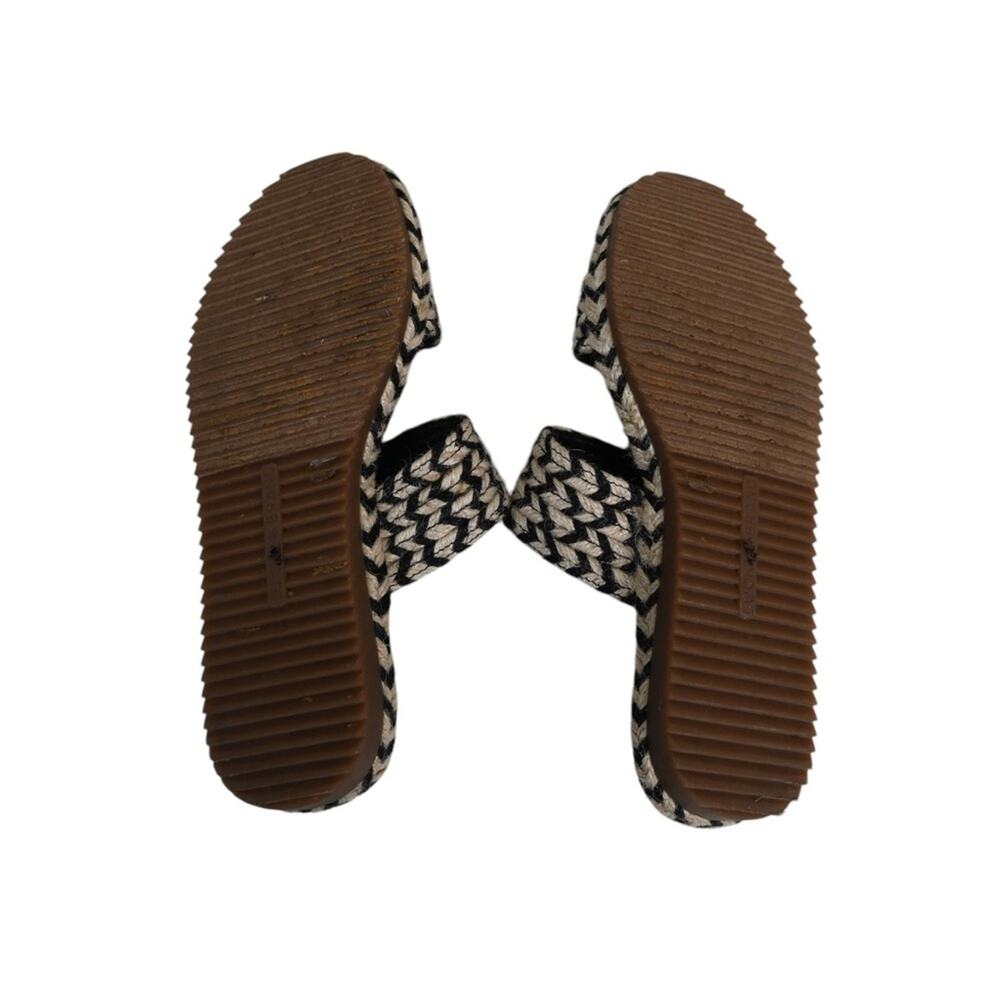 Lucky Brand Womens 6.5 Decime Two Band Jute Slide Sandal - Picture 11 of 11